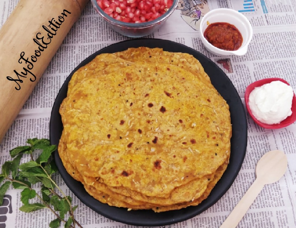 Indian flat bread / Raddish Roti – My Food Edition